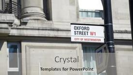  Presentation with pole - Beautiful theme featuring london-uk-april-22-detail backdrop and a light gray colored foreground