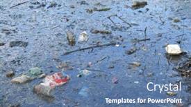  Presentation with waterways - Slide deck enhanced with london-uk-april-26th-2018 background and a ocean colored foreground