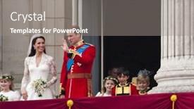  Presentation with united kingdom - Slides enhanced with london-uk-april-29-prince background and a gray colored foreground