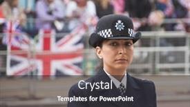  Presentation with united kingdom - PPT theme having london-uk-april-29 background and a dark gray colored foreground