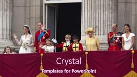  Presentation with united kingdom - Theme with london-uk-april-29 background and a wine colored foreground