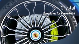  Presentation with brake - Amazing theme having london-uk-circa-june-2014 backdrop and a ocean colored foreground