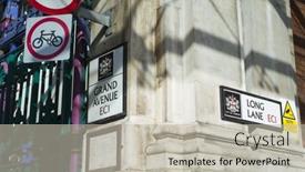  Presentation with old london - 