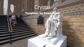  Presentation with history - Cool new PPT layouts with london-uk-july-26-2019 backdrop and a gray colored foreground