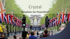  Presentation with events - PPT layouts consisting of london-uk-june-1-preparation background and a mint green colored foreground