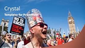  Presentation with government - Theme featuring london-uk-june-10-2017 background and a teal colored foreground