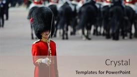  Presentation with queen - Slide deck having london-uk-june-16-queen background and a coral colored foreground