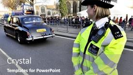  Presentation with westminster - Slide set featuring london-uk-march-12 background and a gray colored foreground