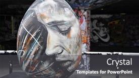  Presentation with walker - Cool new PPT layouts with london-uk-march-18-easter backdrop and a dark gray colored foreground