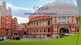  Presentation with victorian - Presentation theme with london-uk-nov-1-2012 background and a sky blue colored foreground