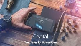  Presentation with announcement - PPT theme with london-uk-november-27-2017 background and a ocean colored foreground