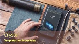  Presentation with announcement - PPT theme enhanced with london-uk-november-27-2017 background and a tawny brown colored foreground