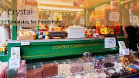  Presentation with confectionery - Amazing PPT theme having london-uk-oct-31-2012 backdrop and a  colored foreground