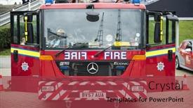  Presentation with world fire - Beautiful presentation theme featuring london-uk-october-20-detail backdrop and a red colored foreground