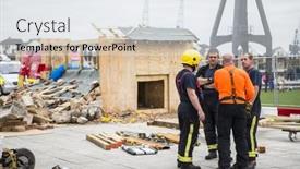  Presentation with world fire - 