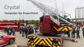  Presentation with world fire - Theme consisting of london-uk-october-20-fire background and a white colored foreground