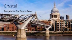  Presentation with millennium - Audience pleasing slide deck consisting of london-uk-october-30-2012 backdrop and a light blue colored foreground