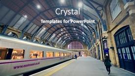  Presentation with coast line - PPT theme consisting of london-uk-sep-27-kings background and a ocean colored foreground