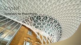  Presentation with coast line - Theme with london-uk-sep-27-kings background and a light gray colored foreground