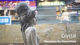  Presentation with death - Presentation having london-uk-september-17-bronze background and a gray colored foreground