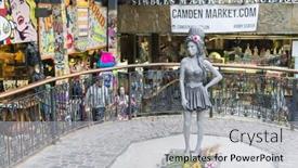  Presentation with death - Cool new presentation with london-uk-september-17-bronze backdrop and a light gray colored foreground