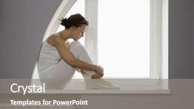  Presentation with women sad - Audience pleasing slide set consisting of 5g technology free - closely of woman is reading backdrop and a dark gray colored foreground