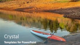  Presentation with wildfire - Presentation enhanced with long-and-narrow-racing-stand background and a gray colored foreground