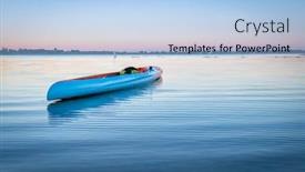  Presentation with racing - Cool new PPT layouts with long-and-narrow-racing-stand backdrop and a light blue colored foreground