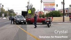  Presentation with intersection - Amazing PPT theme having long-beach-california-december-3 backdrop and a gray colored foreground