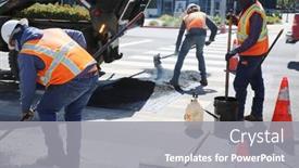  Presentation with road repair - 