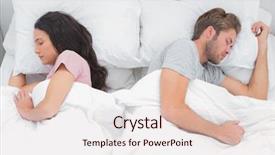  Presentation with dance beautiful couple dancing ballroom - Cool new theme with long distance relationship - beautiful couple sleeping back backdrop and a lemonade colored foreground