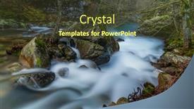  Presentation with park - Presentation design consisting of long-exposure-at-the-portuguese background and a tawny brown colored foreground