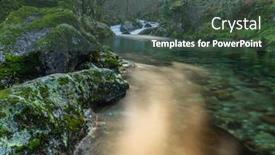  Presentation with national - PPT theme with long-exposure-at-the-portuguese background and a dark gray colored foreground