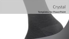  Presentation with mannequin - PPT theme enhanced with long-grey-cotton-sock background and a  colored foreground