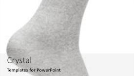  Presentation with mannequin - Presentation design having long-heather-grey-cotton-sock background and a light gray colored foreground