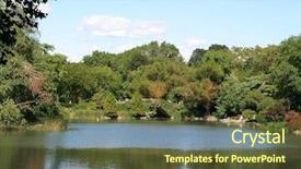  Presentation with taxi cabs new york city - PPT theme having long island - central park new york city background and a  colored foreground