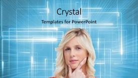  Presentation with microwave imaging image of modern - PPT layouts enhanced with long lines square - composite image of teenager standing background and a  colored foreground