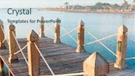  Presentation with heaven - Cool new presentation theme with long way to heaven backdrop and a sky blue colored foreground