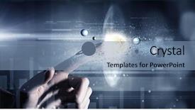  Presentation with planets - Audience pleasing PPT theme consisting of longitude - system of planets mixed media backdrop and a seafoam green colored foreground