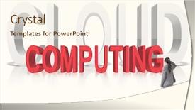  Presentation with data mining data minig concept - Audience pleasing theme consisting of look at the 3d text backdrop and a cream colored foreground