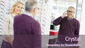 Presentation with lonely man new zealand tourists - Presentation theme enhanced with look in mirror new model background and a tawny brown colored foreground