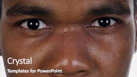  Presentation with african american - Audience pleasing PPT layouts consisting of look of mohamed ali backdrop and a tawny brown colored foreground