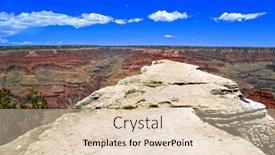  Presentation with grand canyon - Audience pleasing PPT layouts consisting of look-on-grand-canyon-usa backdrop and a lemonade colored foreground