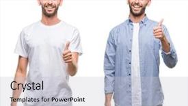  Presentation with collage of retro camera - Audience pleasing slides consisting of look over white isolated backgroud backdrop and a light gray colored foreground