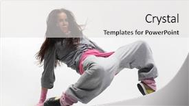  Presentation with hip hop - Audience pleasing slides consisting of looking and stylish hip-hop backdrop and a light gray colored foreground