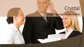  Presentation with best idea - Colorful slides enhanced with looking at his two best backdrop and a  colored foreground