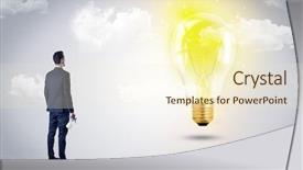  Presentation with nasa - Presentation design featuring looking at the globe courtesy background and a cream colored foreground