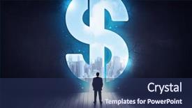  Presentation with port hole - PPT theme consisting of looking at wall with hole background and a  colored foreground