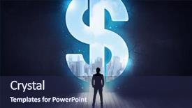  Presentation with wall - Theme enhanced with looking at wall with hole background and a  colored foreground