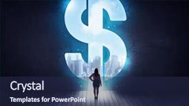  Presentation with grotte hole - Colorful slides enhanced with looking at wall with hole backdrop and a  colored foreground